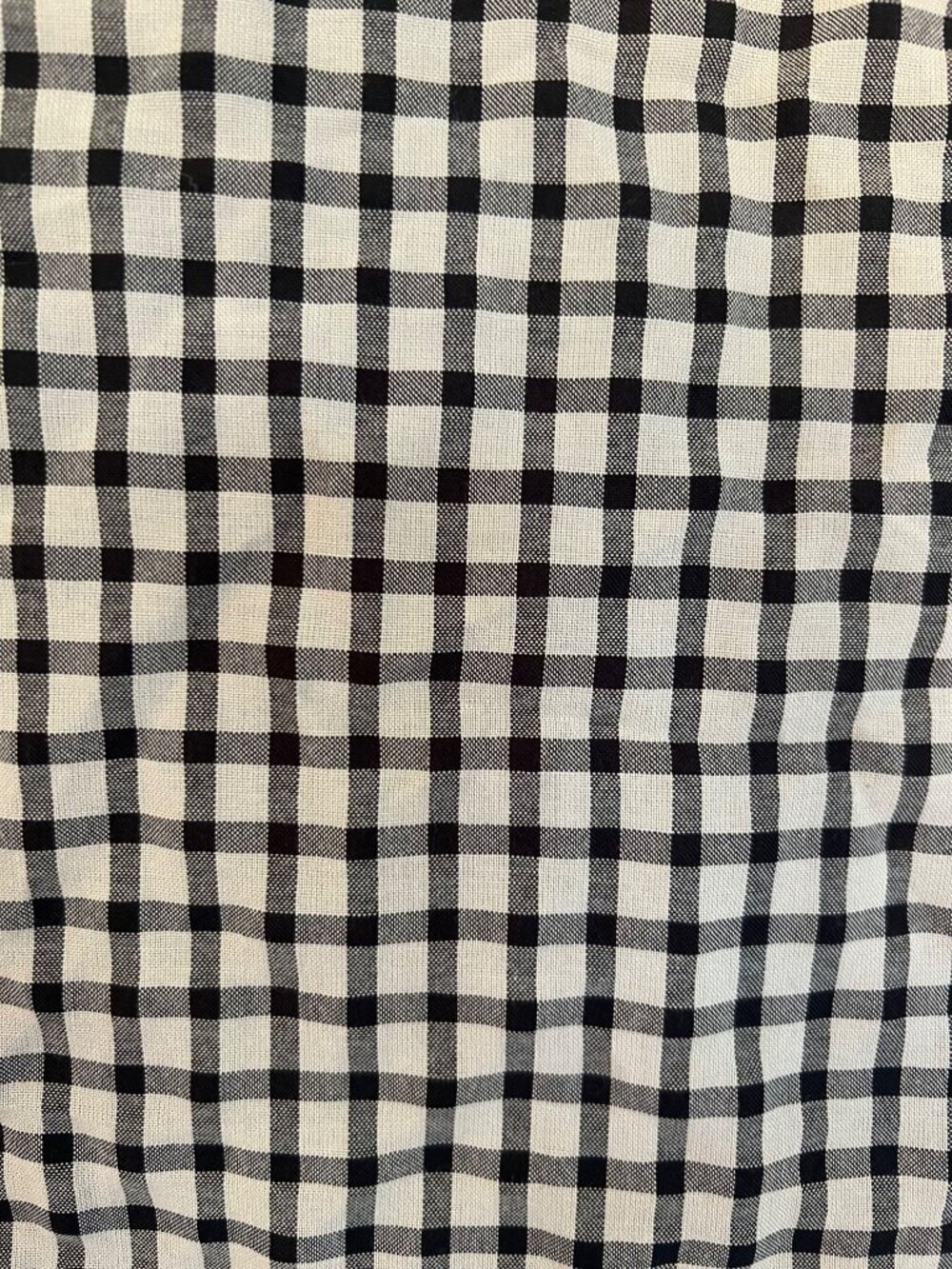 Weekend Suzanne Betro flutter Sleeve Gingham V-Neck blouse Size 4X - Picture 6 of 9